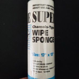 Fuller Brush Chamois 17"x13" Car Wash Polish Soft No Scratch Cloth Absorbent